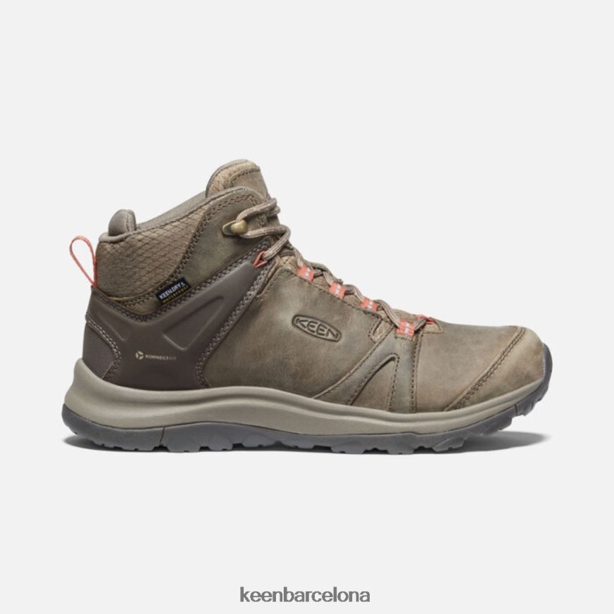 botas de montana impermeables de cuero terradora ii 62DX0P178 secuoya atigrada Keen 62DX0P178 Keen Barcelona Elegante y Sostenible Disenado para aventureros y excursionistas keen valencia shoes combin...